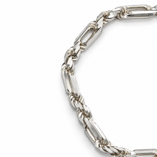 PULSO TORZAL FÍGARO PLATA .925