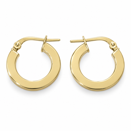 ARRACADA LISA ORO 10k