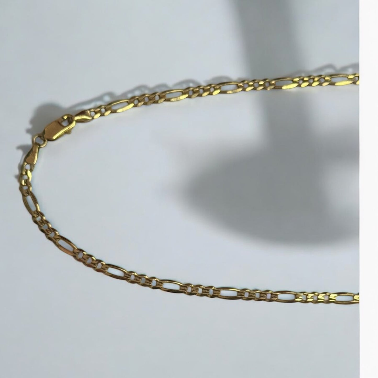 Cadena Fígaro Cartier 14k