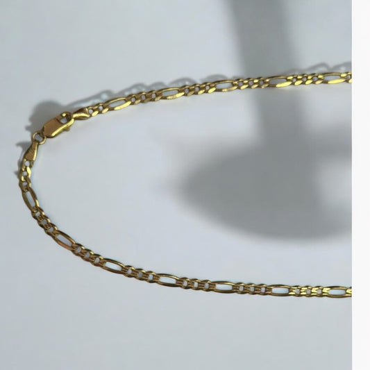 Cadena Fígaro Cartier 14k