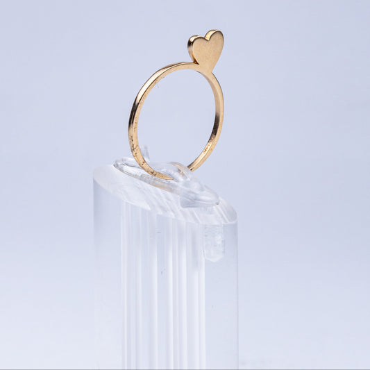 ANILLO CORAZON 14K