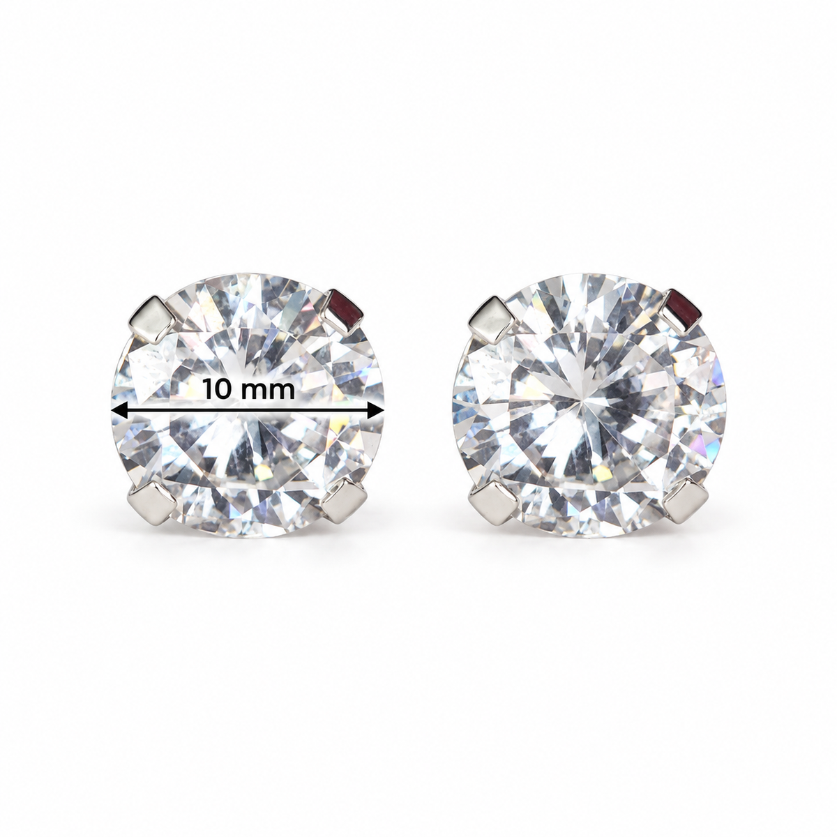 BROQUEL RECTO PLATA .925