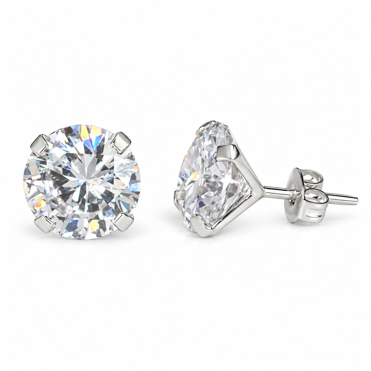 BROQUEL RECTO PLATA .925