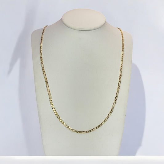 Cadena Fígaro Cartier 14k