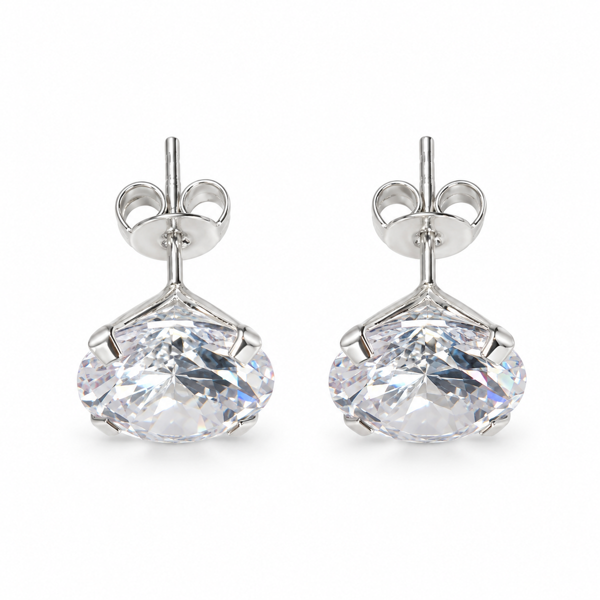 BROQUEL RECTO PLATA .925