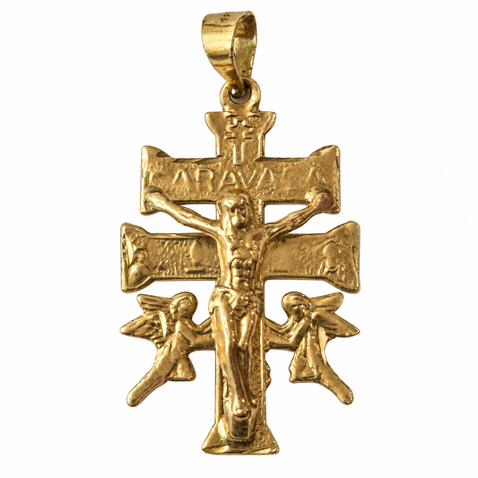 CRUZ CARAVACA ORO 10K