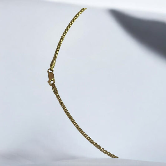 Cadena Snake 14k