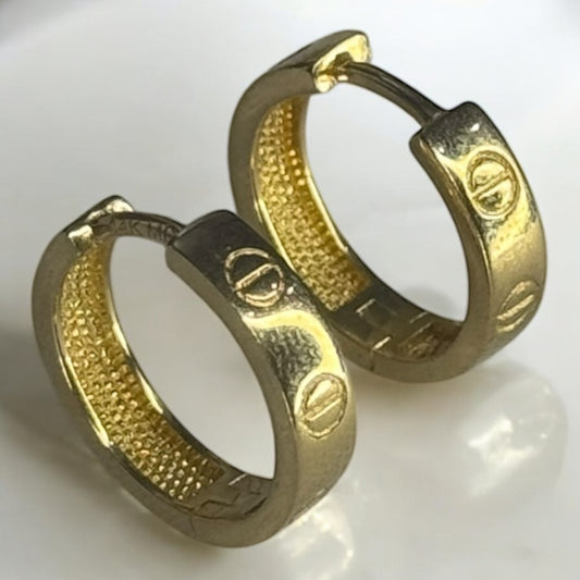 Arracadas 14k