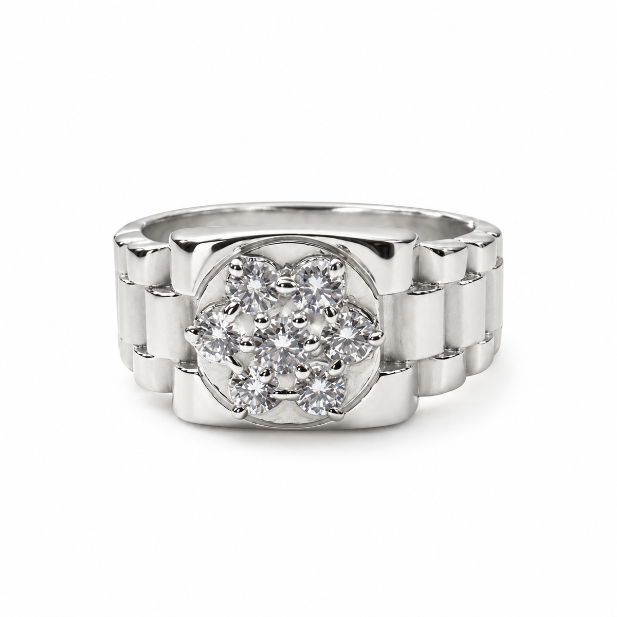 ANILLO TIPO ROLEX C/P FLOR FILOSA