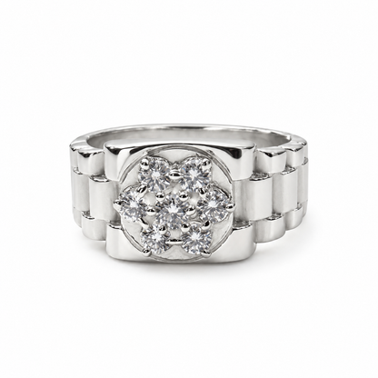 ANILLO TIPO ROLEX C/P FLOR FILOSA