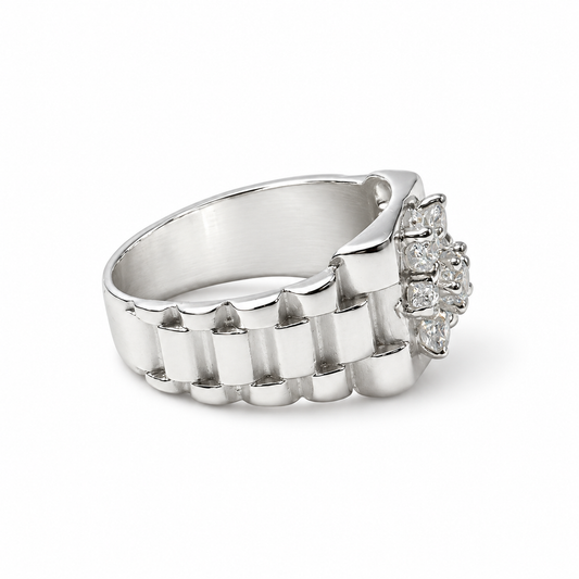 ANILLO TIPO ROLEX C/P FLOR FILOSA