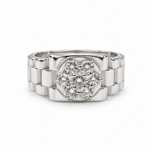 ANILLO TIPO ROLEX C/P FLOR FILOSA