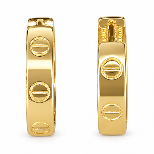 Arracadas 14k