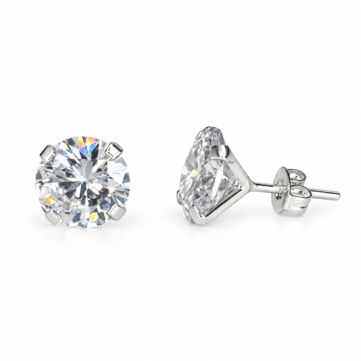 BROQUEL RECTO PLATA .925