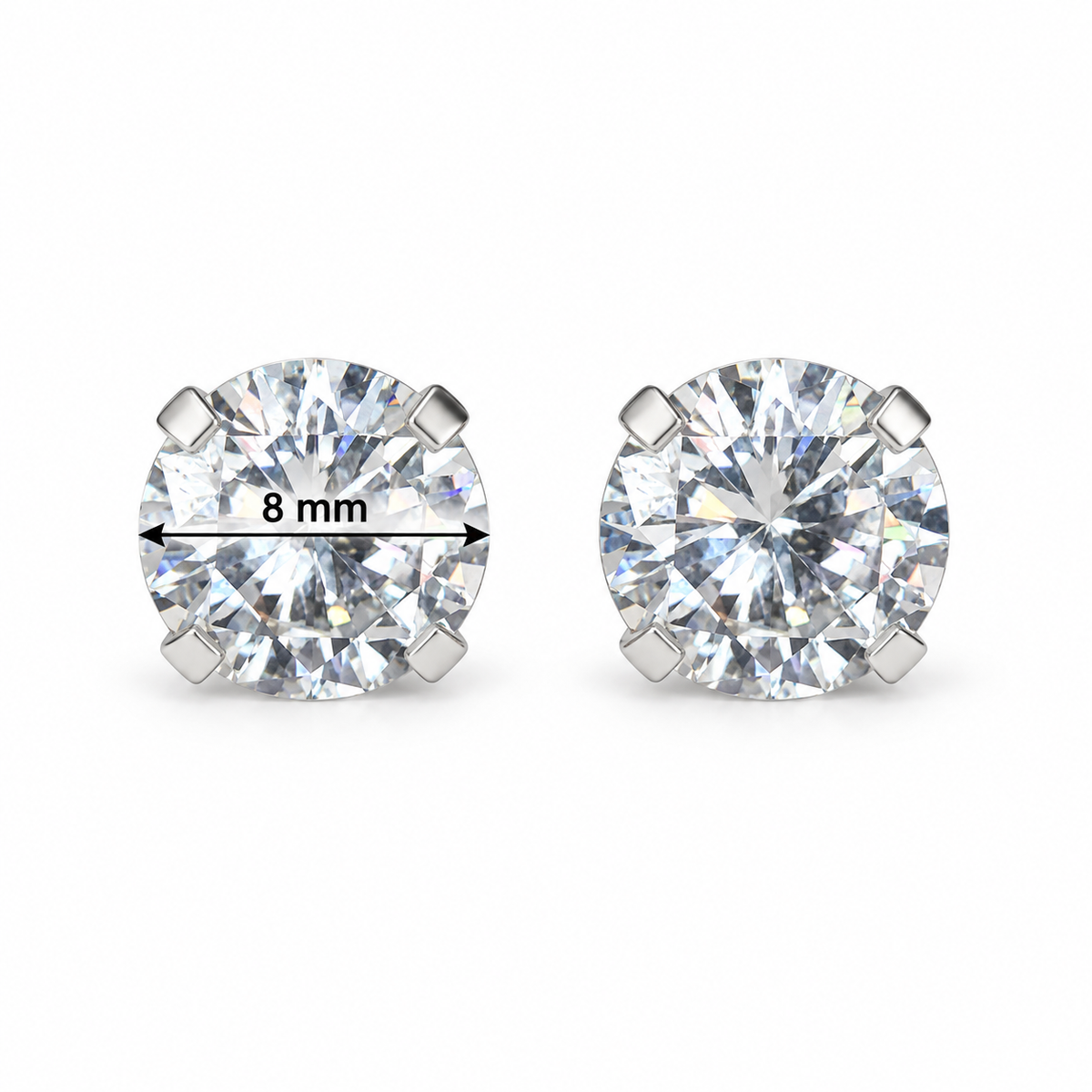 BROQUEL RECTO PLATA .925