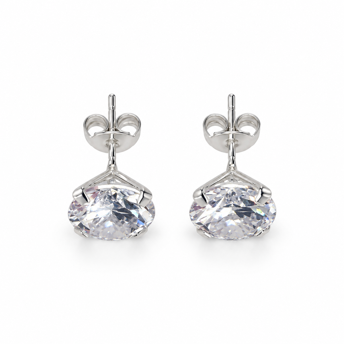 BROQUEL RECTO PLATA .925