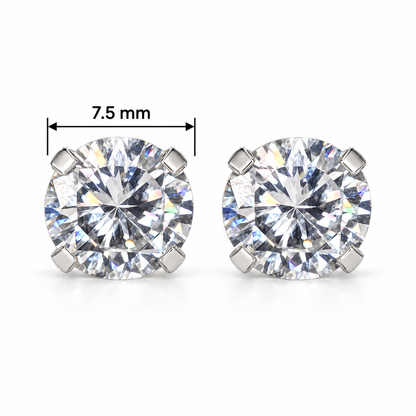 BROQUEL RECTO PLATA .925