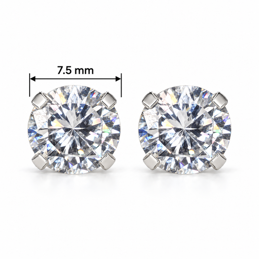 BROQUEL RECTO PLATA .925