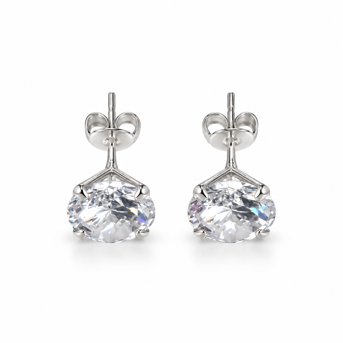BROQUEL RECTO PLATA .925