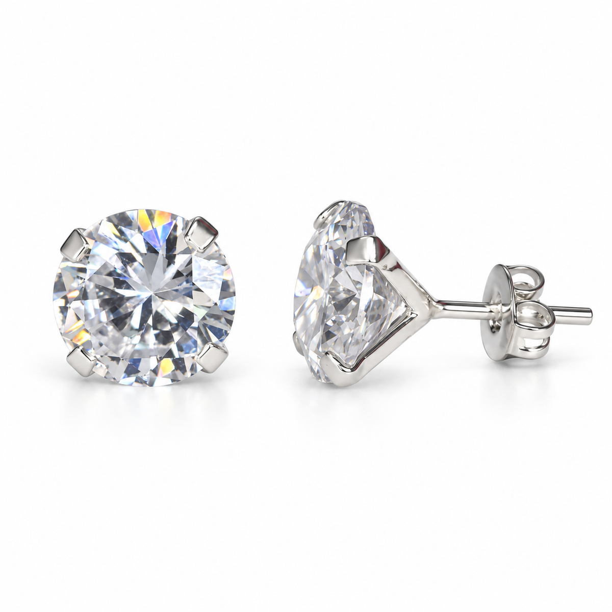 BROQUEL RECTO PLATA .925