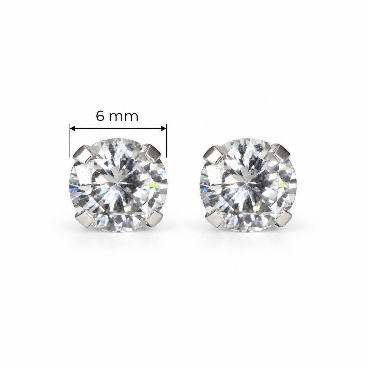 BROQUEL RECTO PLATA .925