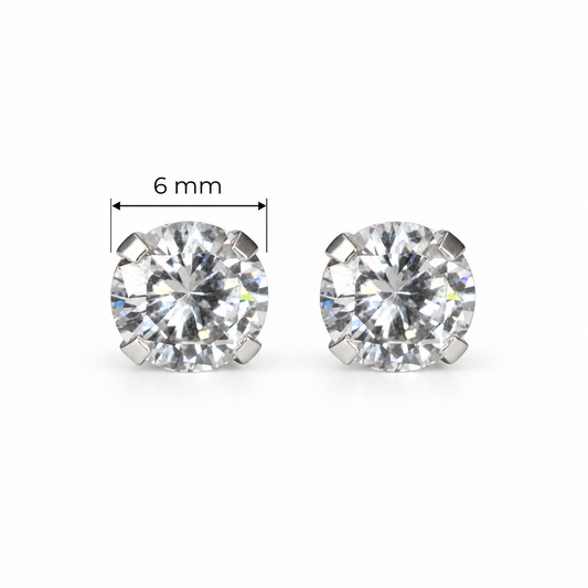 BROQUEL RECTO PLATA .925