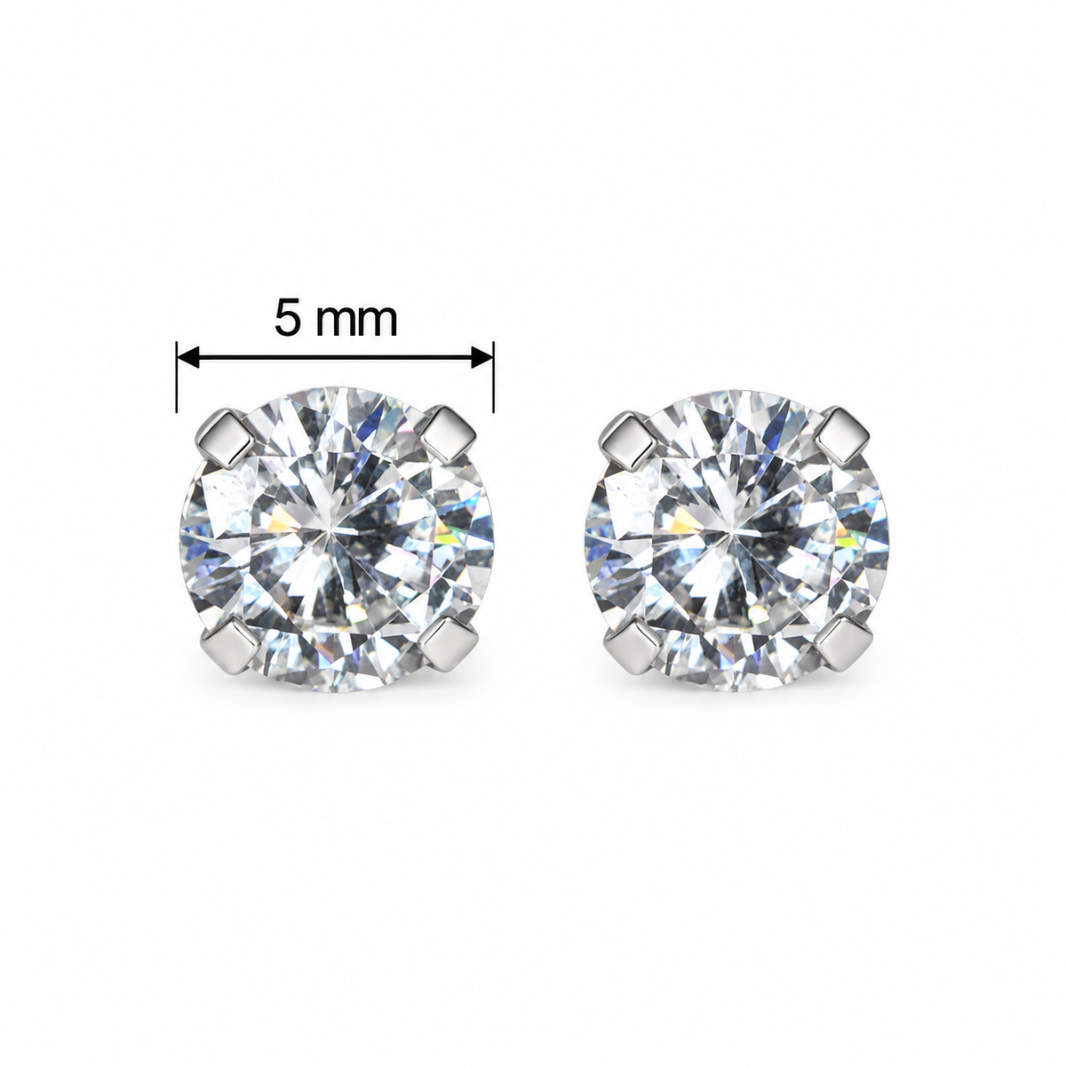 BROQUEL RECTO PLATA .925