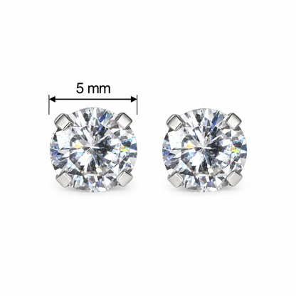 BROQUEL RECTO PLATA .925