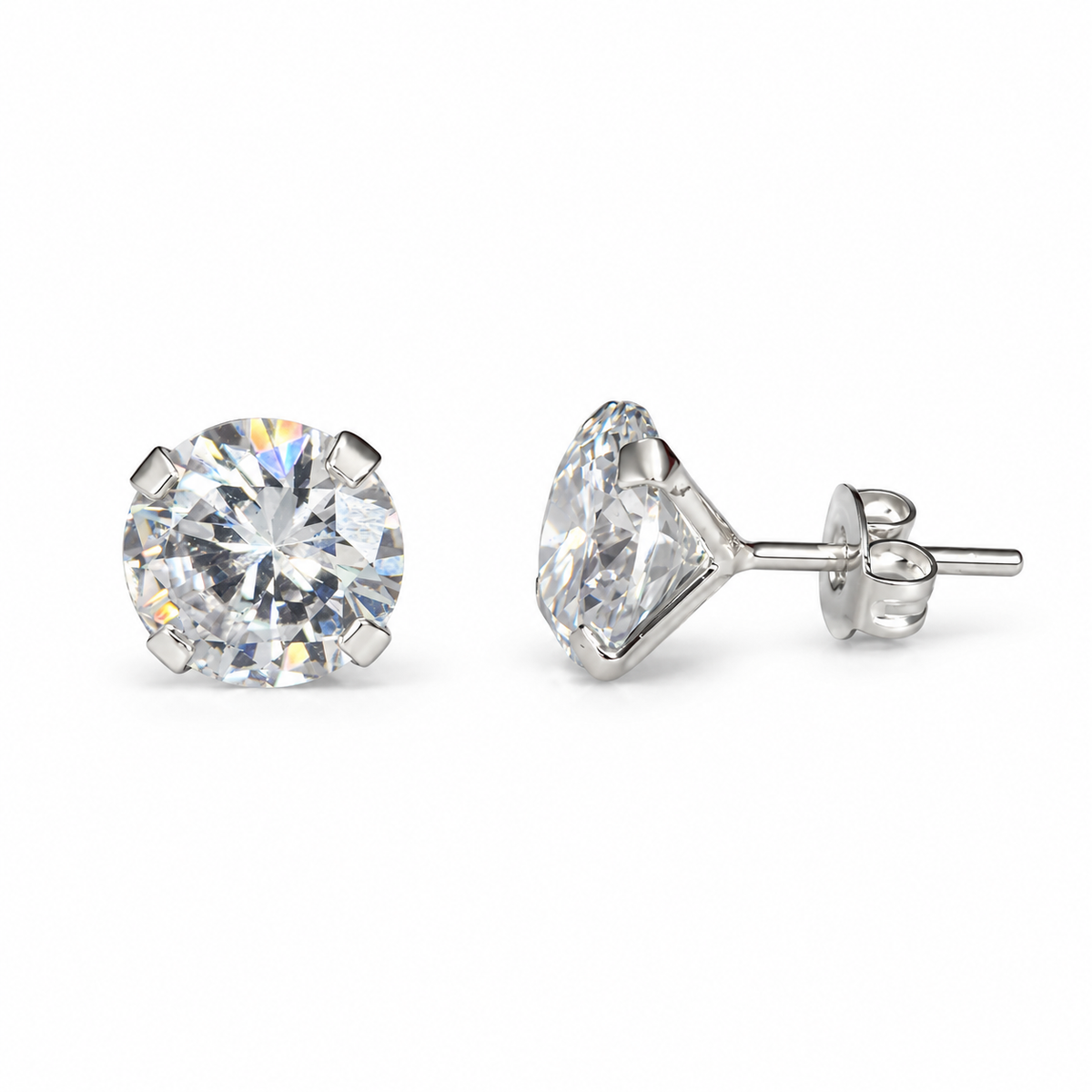 BROQUEL RECTO PLATA .925