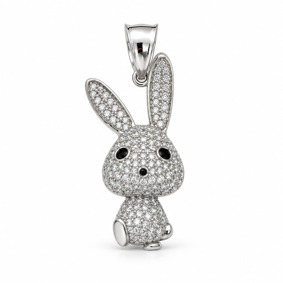 DIJE CONEJO PLATA .925
