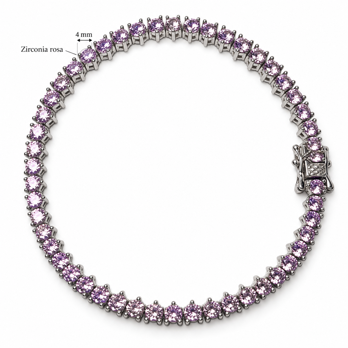 PULSO TENNIS PLATA .925