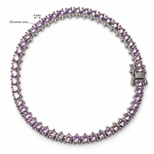 PULSO TENNIS PLATA .925