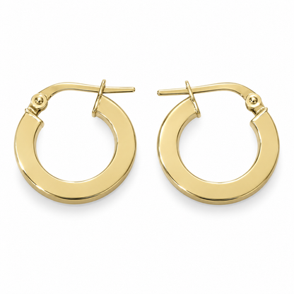 ARRACADA LISA ORO 10k