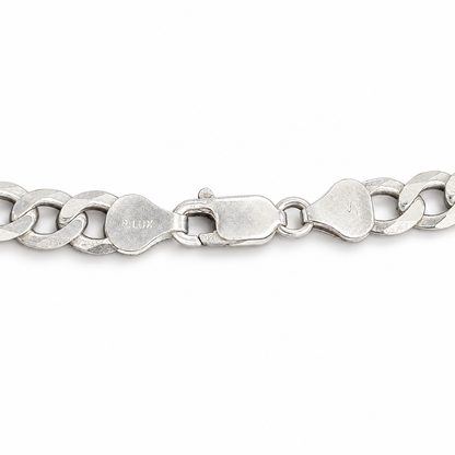 CADENA CUBANA PLATA .925