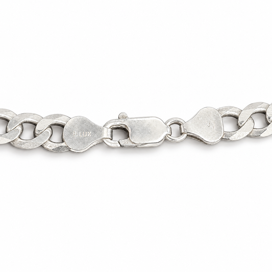 CADENA CUBANA PLATA .925