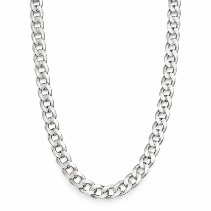 CADENA CUBANA PLATA .925