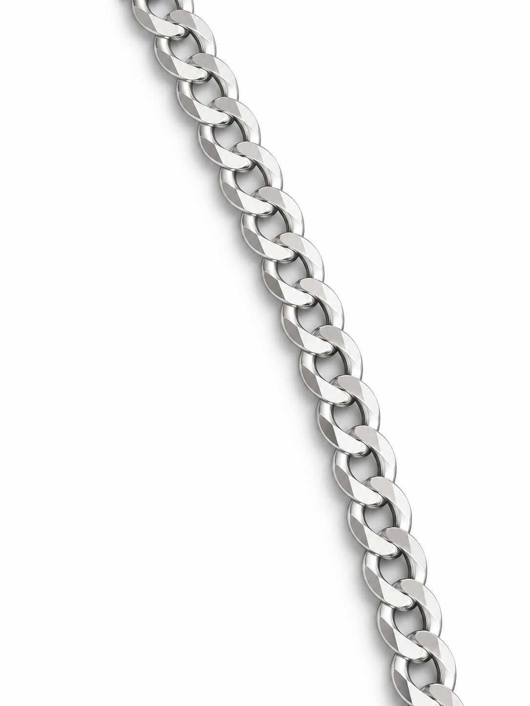 CADENA CUBANA PLATA .925
