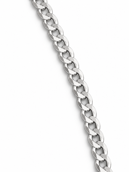 CADENA CUBANA PLATA .925