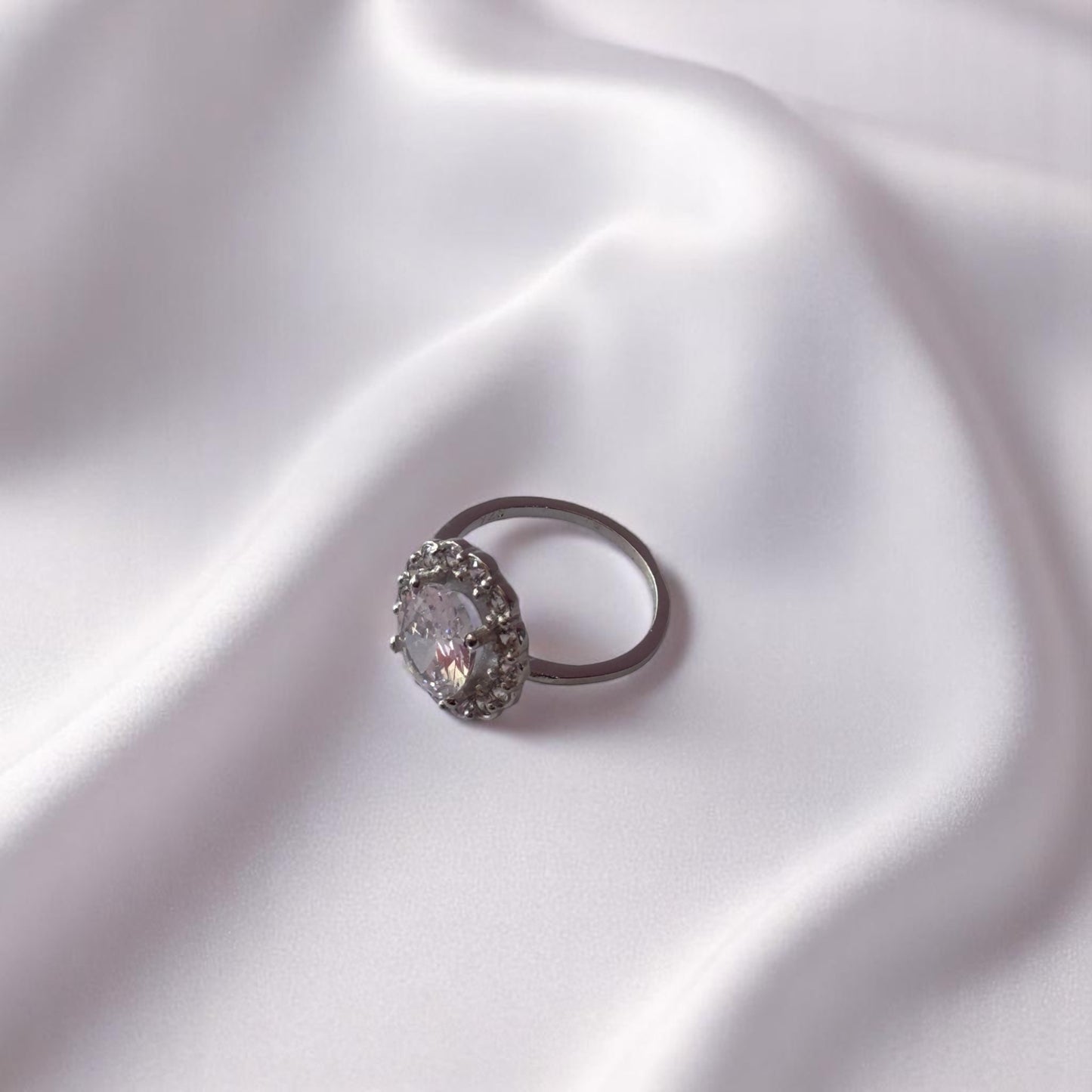 ANILLO ZIRCONIA PLATA