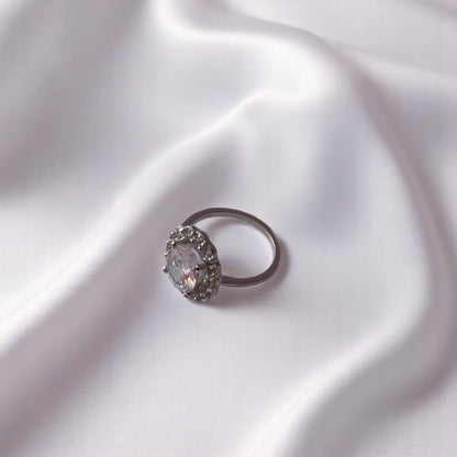 ANILLO ZIRCONIA PLATA