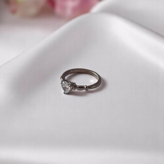ANILLO SOLITARIO CORAZON