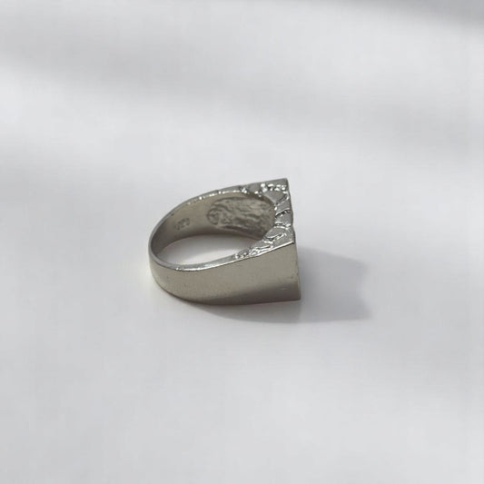ANILLO MITAD MESA RUGOSA Y TEXTURIZADO C/P