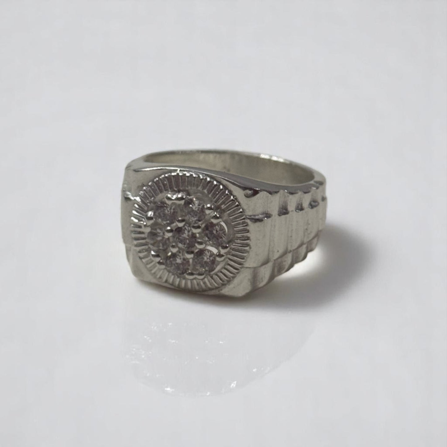 ANILLO TIPO ROLEX C/P FLOR REDONDA