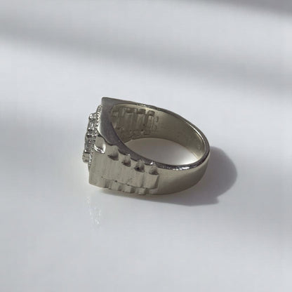ANILLO TIPO ROLEX C/P FLOR REDONDA