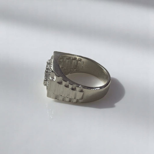 ANILLO TIPO ROLEX C/P FLOR REDONDA