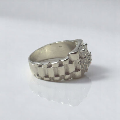 ANILLO TIPO ROLEX C/P FLOR FILOSA